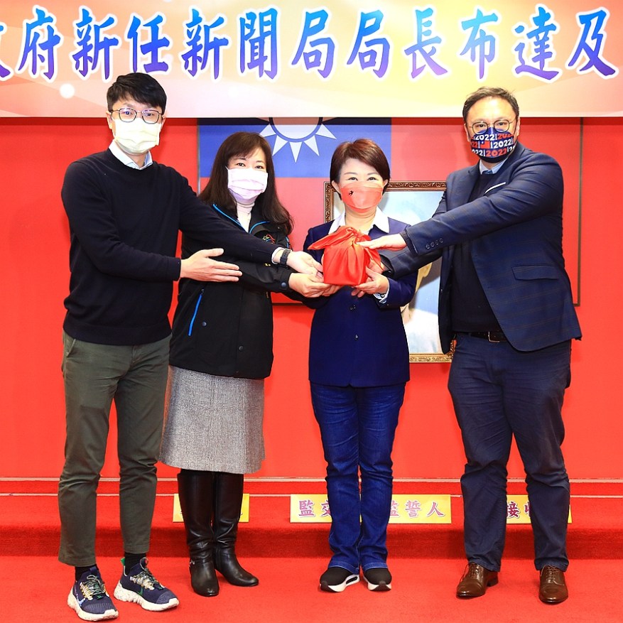 中市府今舉行布達典禮-鄭照新接棒中市新聞局長